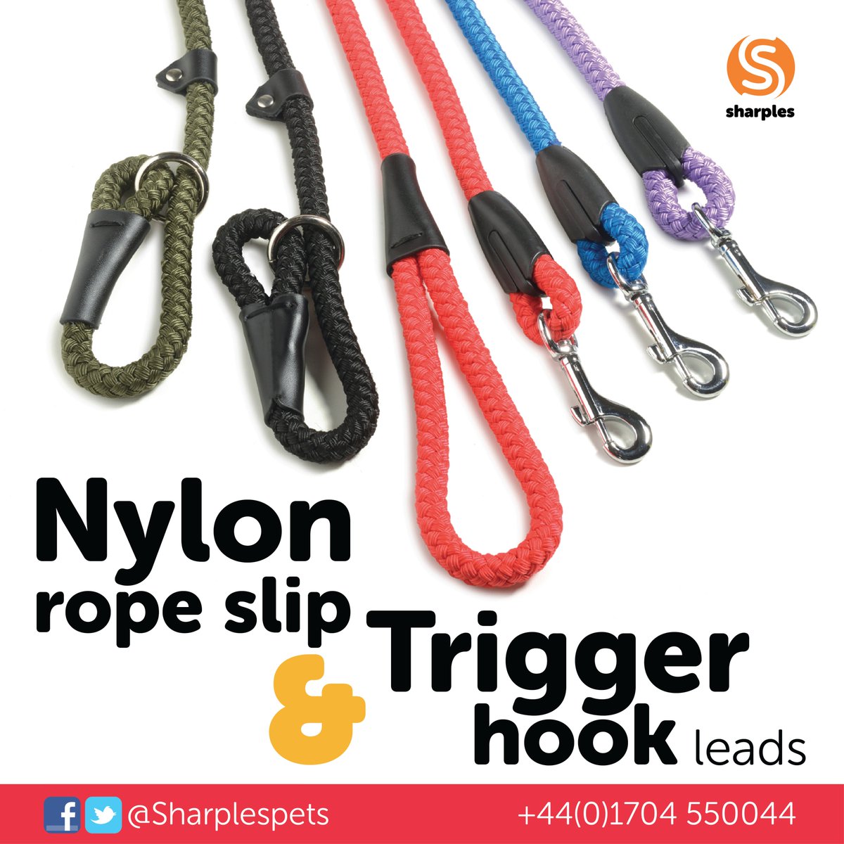 Why not treat your Dog to one of our leads, available in a wide range of colours…

#Pets #dogs