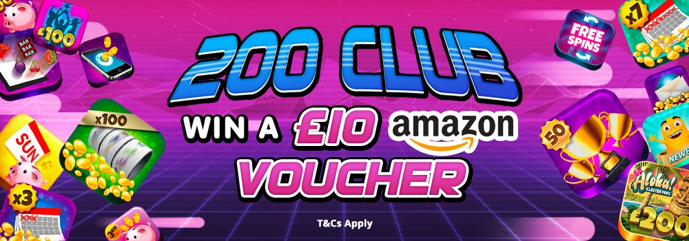Here comes a big deal for you to win 20,000 free spins and a £10 Amazon Voucher absolutely free! All you need to do is to collect 200 trophies.
123spins.com/promotions/200…
#trophies #freeamazonvoucher #winfreespins #freespinscasino