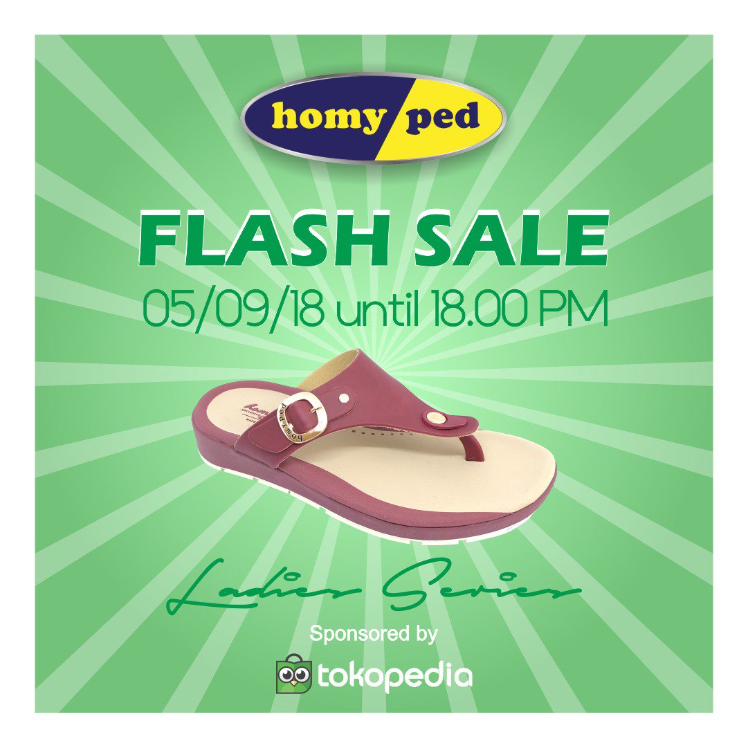Tinggal 1 jam lagi Homylovers, ayuk cek Flash Sale Tokopedia sekarang juga >> bit.ly/2wKrQHF