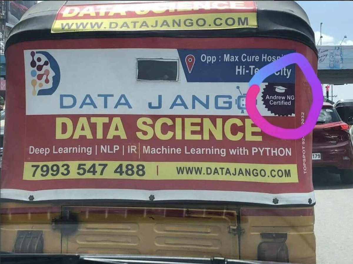 This is one of the most hilarious ads I have seen. #MachineLearning