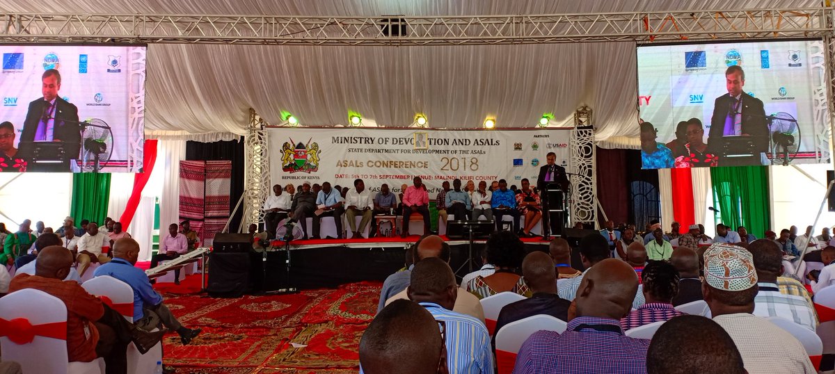KevinOsidoEsq's tweet photo. @sidchat1: Kenya announced the #Big4 and @UNDPKenya @UNinKENYA responded through the #UNDAF &amp; this #ASALConference2018 is a fruit of the anticipated partnership. Agric is able to pool more than 1M pple out of poverty, hence dealing w/ insecurity issues @EugeneLWamalwa @CGW_Kenya https://t.co/nMPY6Ry0RL