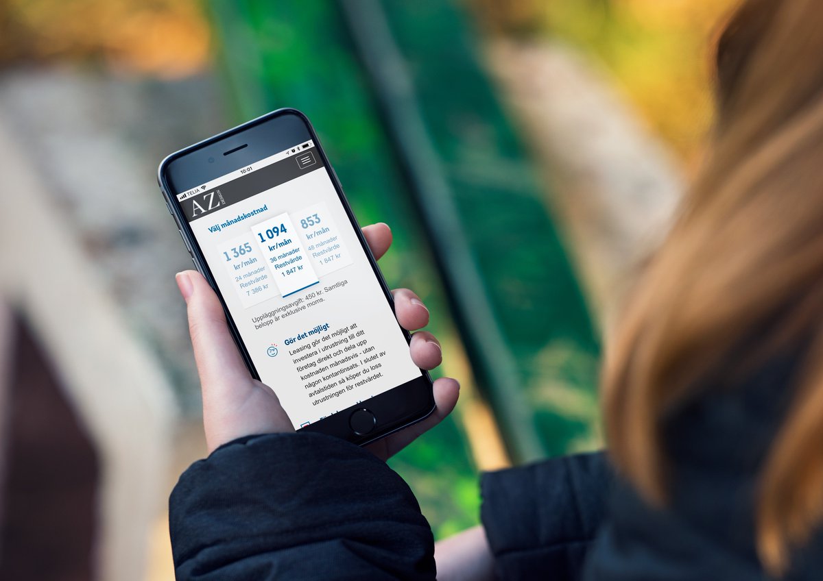 Goda nyheter för dig som säljer B2B! Vi har integrerat en ny automatiserad leasingcheckout från Wasa Kredit. Läs nyheten här: lnkd.in/gzWnZk9 och kika in hos AZ Design, azdesign.se, som är först ut bland våra kunder med att erbjuda lösningen i sin webbshop.