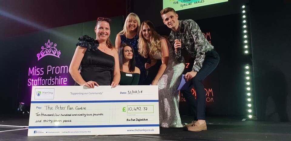 What an incredible evening for our grand final event on Friday. Our finalists raised almost £10500 for @peterpancentre #charity and we found our new queen for the coming year Miss Charlotte Homes Miss Prom Staffordshire 2028/19 #pageant #staffordshire