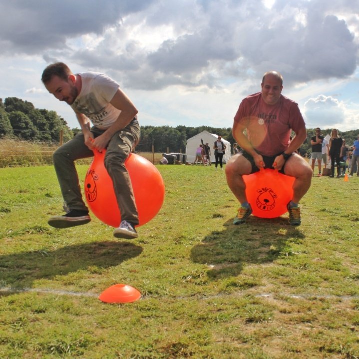 September is our favourite time for a corporate away day! In our prep for next week's big event this is a great memory from last year's country games fun. #teambuilding #campkindred #corporateawayday #awayday #teamfun