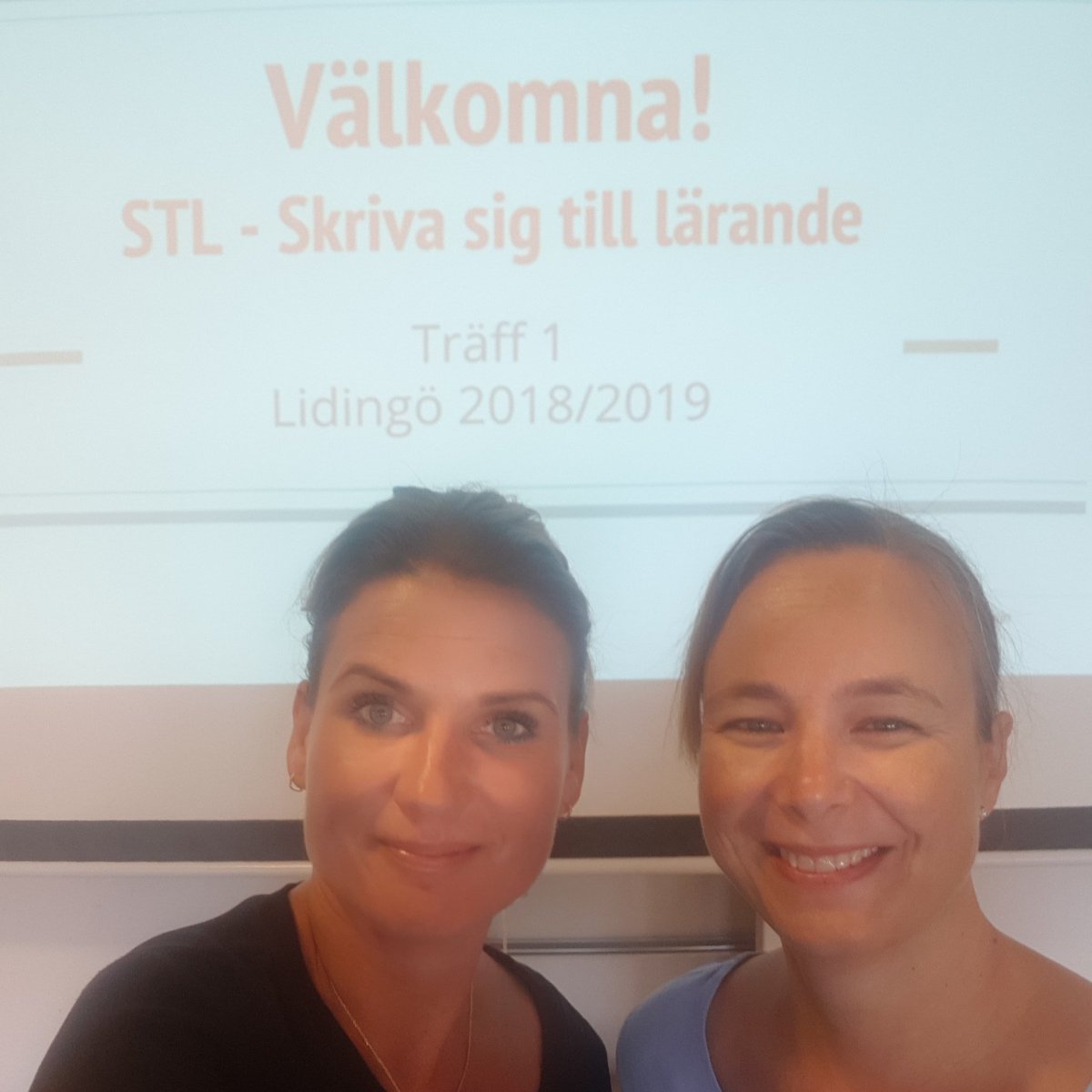 STL omgång 2 på Lidingö, taggade utvecklingsledare! Nu kör vi! #stl #lidskol