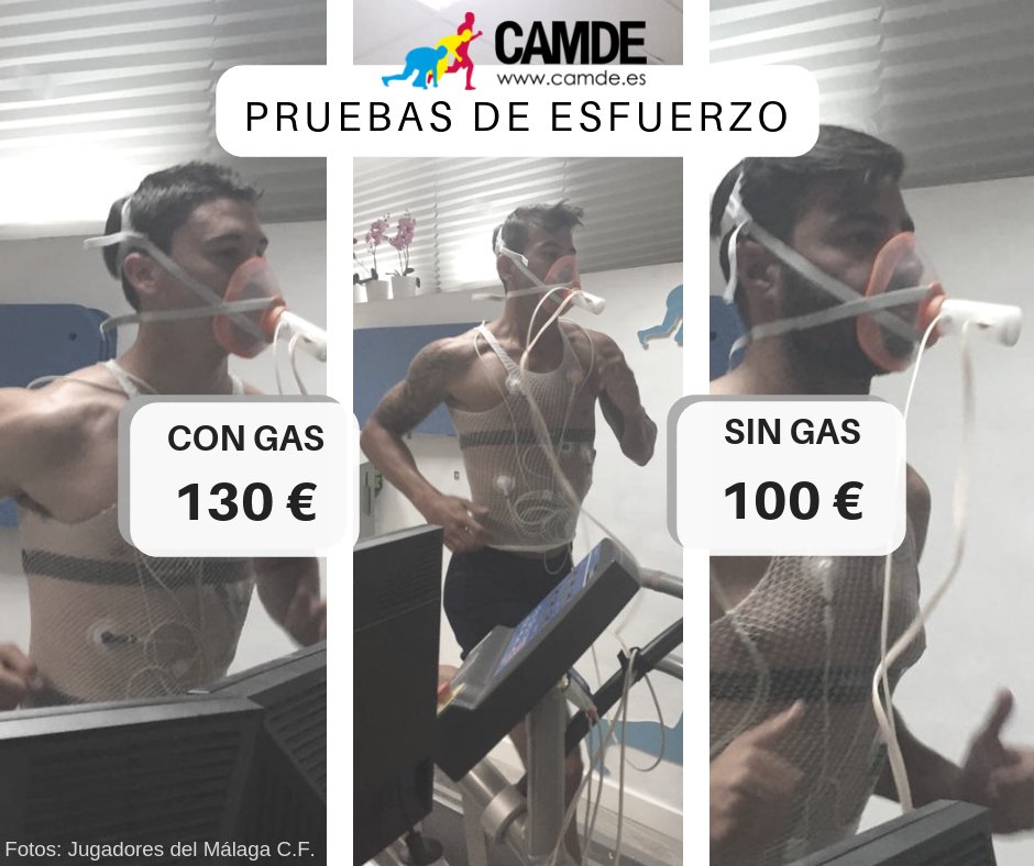 CAMDE_es's tweet photo. ¡Realización de pruebas de esfuerzo!
Si necesitas someterte a pruebas de esfuerzo bien porque eres deportistas o por prescripción médica acuda a #CAMDE. Tu salud nos importa:
📲 663 216 571
📍 C/ Marilyn Monroe s/n 29004
#PruebasEsfuerzo #Fisioterapia #CentroMedico #Malaga https://t.co/nMj0XY8UlH