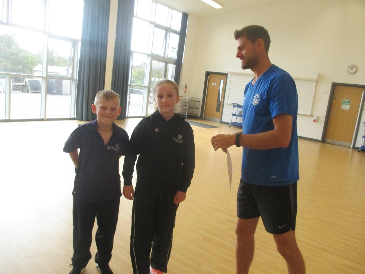 BeaconAcad's tweet photo. Here are some of our winners from today's #games in Year 4. Mr Parker chose Evie and Kian as his stars of the week. What a great start to #PE this year! @JBSportCoaching #activebursts https://t.co/JPEAwGGLbL
