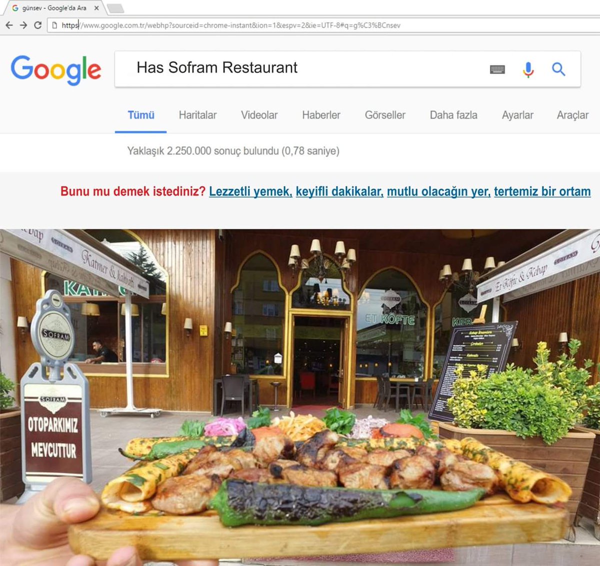 Gaziantep'te Lezzet mi Arıyorsunuz. 
Has Sofram'da
#Gaziantep  #Gezi #travel #food #voyoger #Antep #kültür #tarih #Gastronomi #yemek #lezzet #HasSofram #Kebap   #patlıcankebabı #Kuşbaşı #kıyma #kuşkuyruğu #lokum #ızgara #köfte #yemektarifi #kahvaltı 
HAS SOFRAM 
444 9 589
