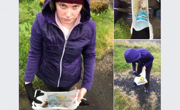 An #applause for US travelers who, unhappy about the trash, took things into their own hands! ->  buff.ly/2wxeHkt