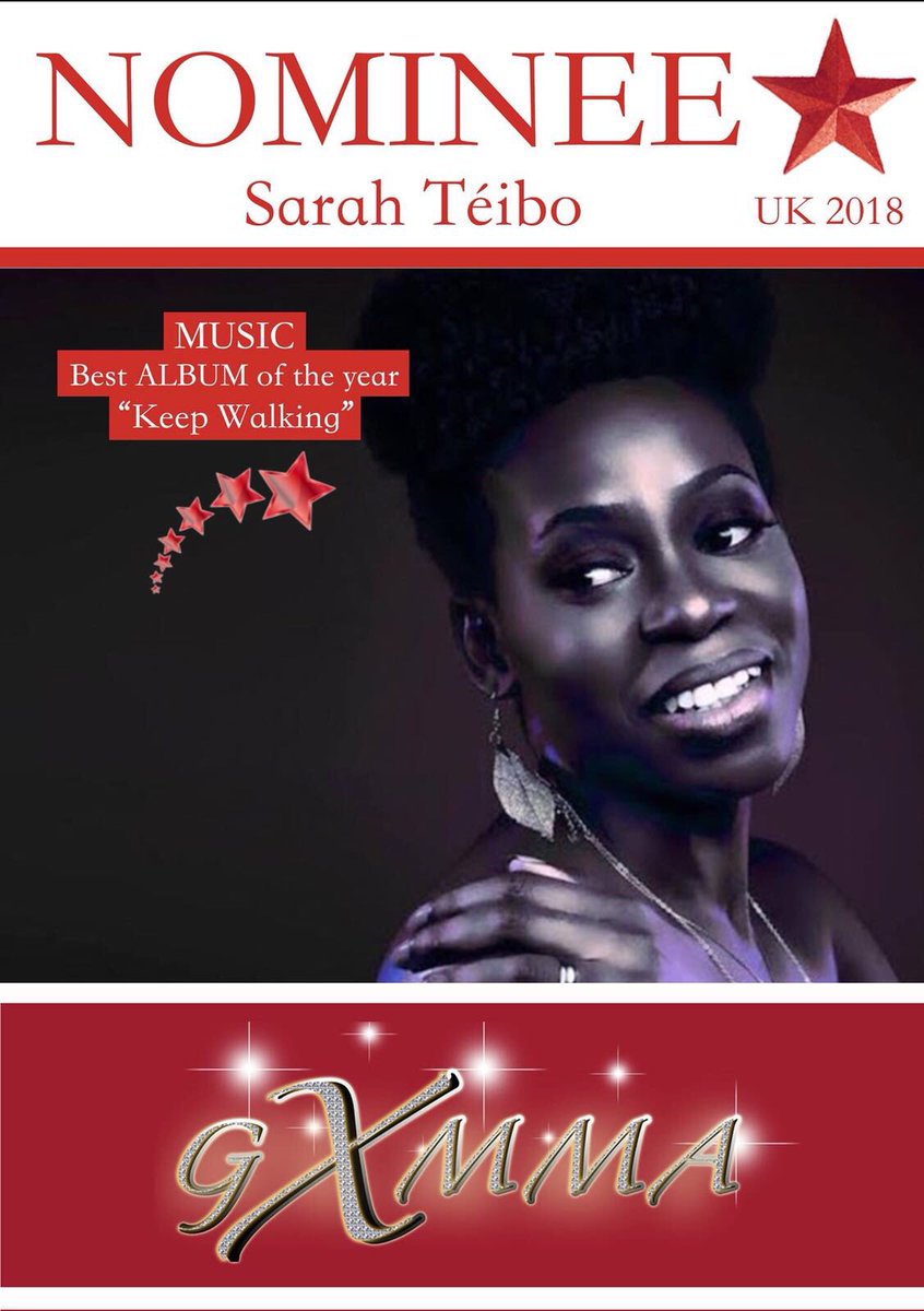 SarahTeiboMusic's tweet photo. So grateful &amp; humbled to have received a number of nominations from some gospel music awarding organisations! As there are quite a few &amp; on diff. platforms, I’ve put ‘em all on ONE link- https://t.co/gFBgWOlyLH Please do check ‘em out &amp; vote for me &amp; the album #KeepWalking 🙏🏾😊 https://t.co/z8ilV6M69E