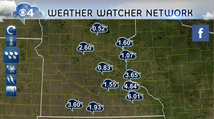 Parts Of Se Minn Get A Month S Worth Of Rain In 24 Hours Wcco Cbs Minnesota