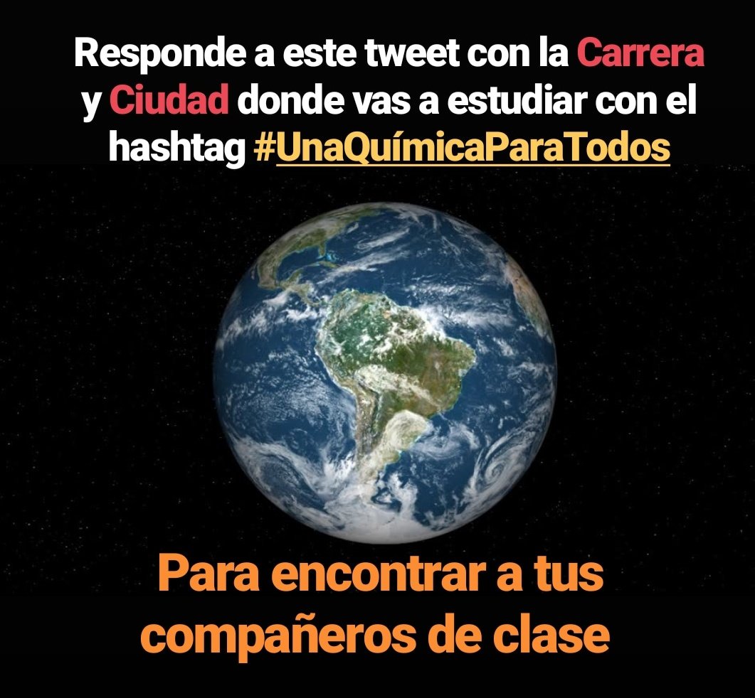 Una Química Para Todos on Twitter: 