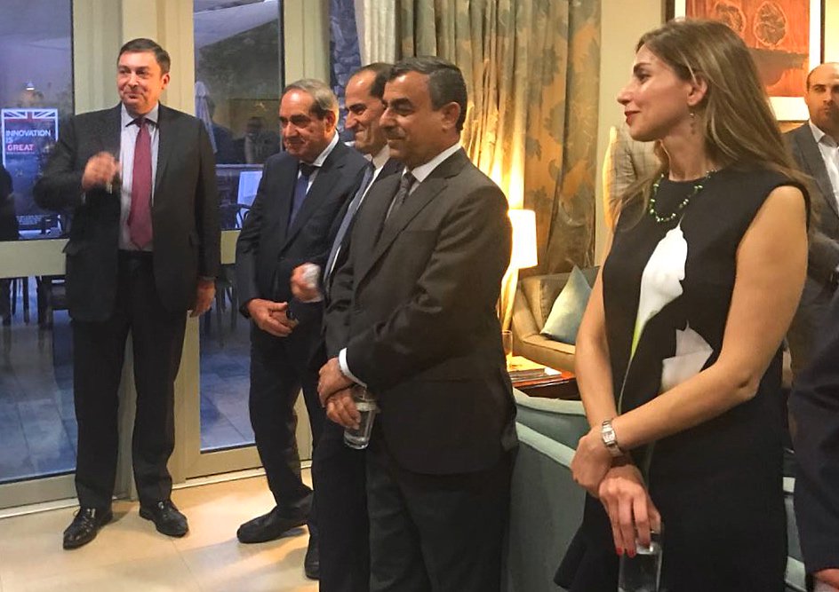 UKinIraq's tweet photo. خبراء الهيئة البريطانية لتمويل الصادرات يزورون العراق هذا الأسبوع.
والتقو مساء الاثنين برواد الاعمال العراقيين ليتحروا طرق دعم تمويل اعادة بناء البنى
التحتية في العراق.
@UKEF @tradegovukMENA #Iraq #reconstrution https://t.co/i42JXK5ohy