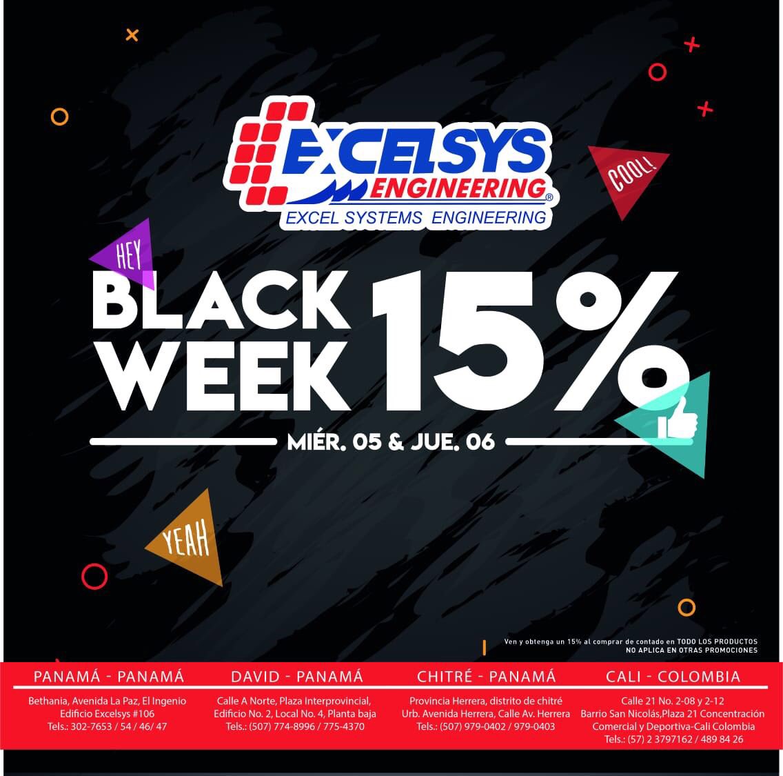 SalesExcelsys's tweet image. Aprovecha esta promoción!! #blackweek #excelsyspty #promocionpty