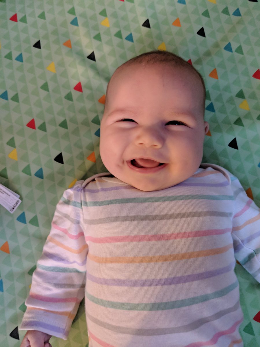 kirtha30's tweet photo. Going to miss seeing these smiles in two weeks #workingmama #10weeks #babypiper https://t.co/TdilAuyfX3