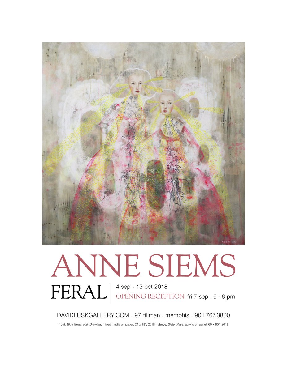 DLGinTN's tweet photo. Feral:
adjective: feral (especially of an animal)
in a wild state, especially after escape
from captivity or domestication. #annesiems #davidluskgallery #painting #feministpainting #figurepainting #contemporaryart https://t.co/YKVi8xNRyb