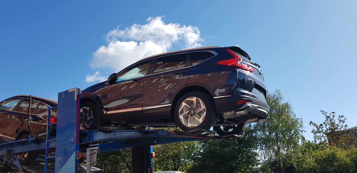 NorthWalesHonda's tweet image. It's arrived. #NewCRV #Honda