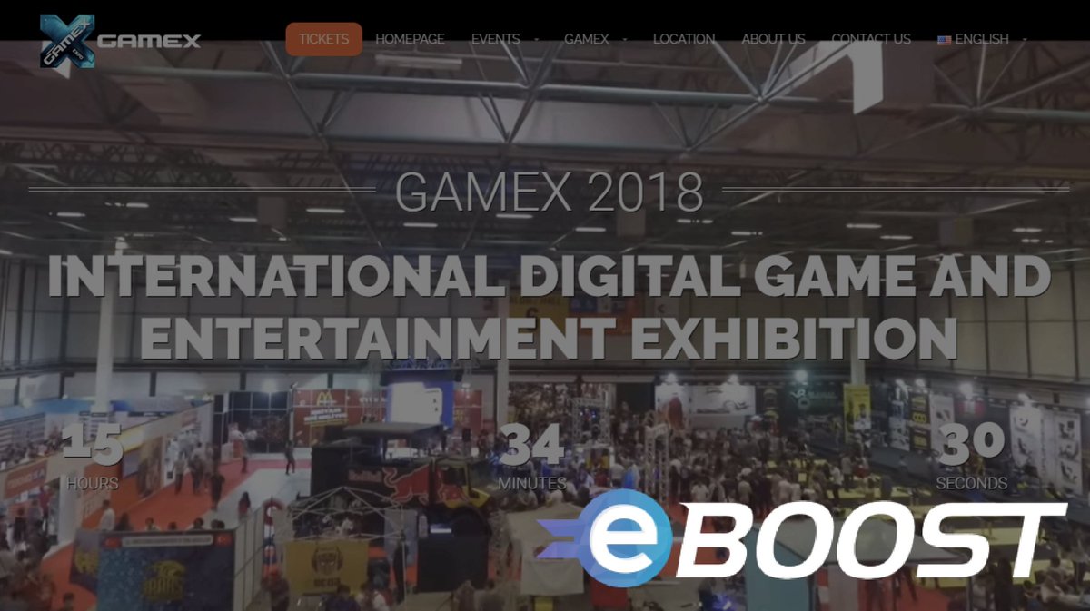 eBoostCoin's tweet photo. eBoost is at GameX for next 4 days. Look for us at the convention. https://t.co/ttwQr4cXJT #eSports #eBoostcoin #gamedevelopment #MobileGames #cryptocurrency https://t.co/6d4O6IHunR