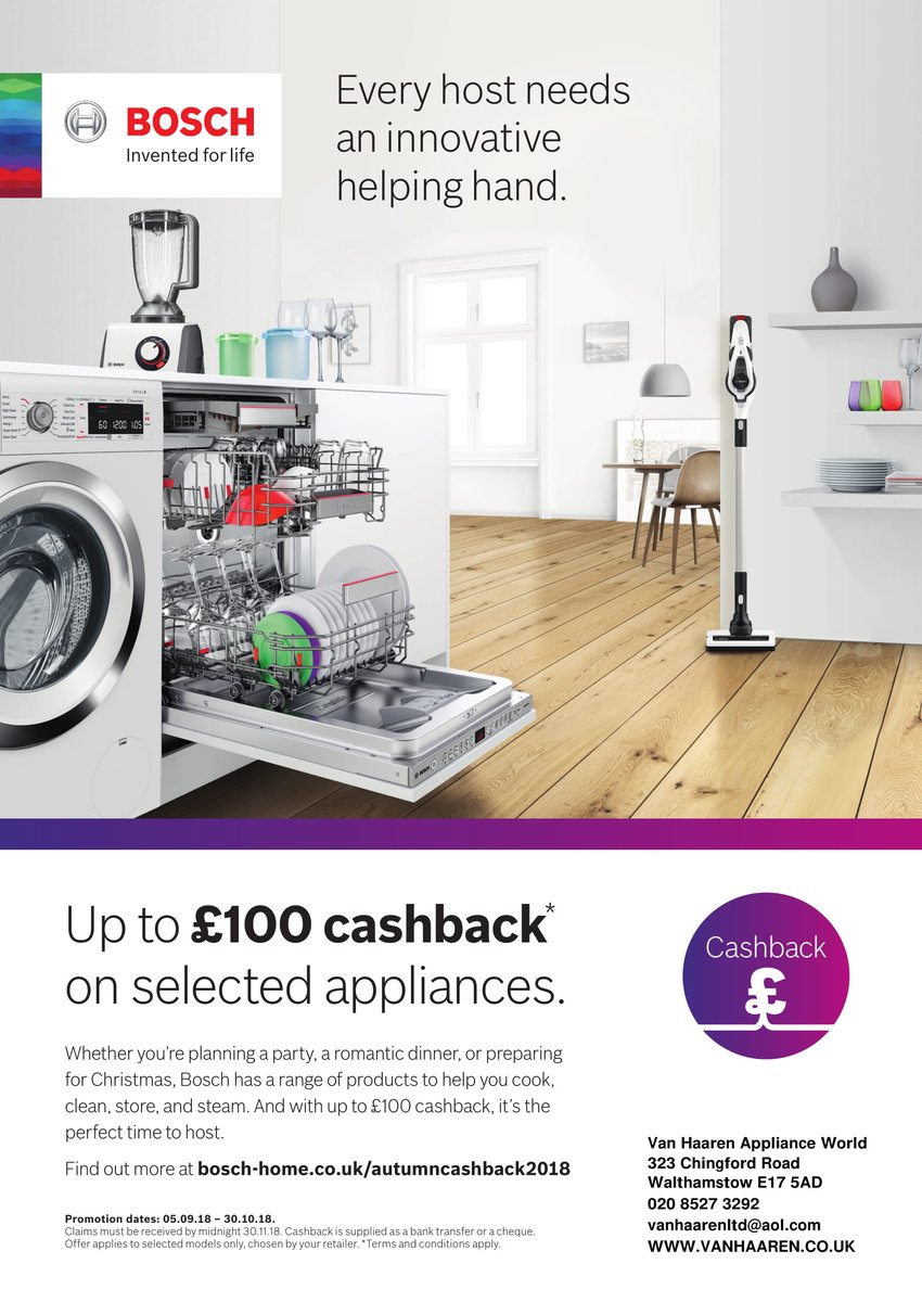 e18 bosch dishwasher