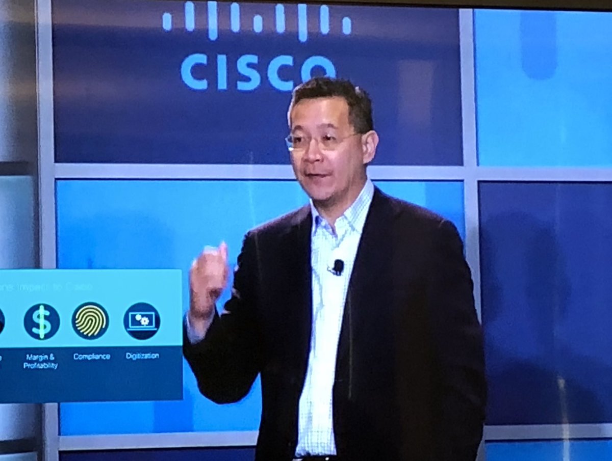hyurko's tweet photo. Attending my last #ciscoops All Hands - Irving is in great form as always!! #WeAreCisco https://t.co/vWieHbTm37