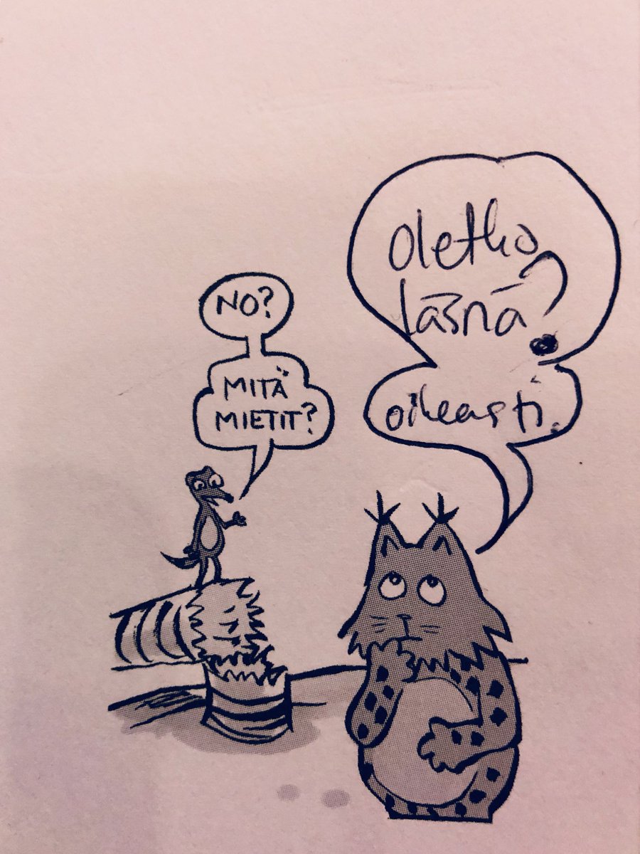 MarjaHeinisto's tweet photo. Mulla on ollut käytössä @kamalaluonto muistikirja. Siellä on tällaisia hauskoja kuvia, jotka jotenkin aina sopii ihan täydellisesti päivän teemaan. Olenko läsnä, entä sinä? #myilta #myynti #teesse https://t.co/MirEXluNDB