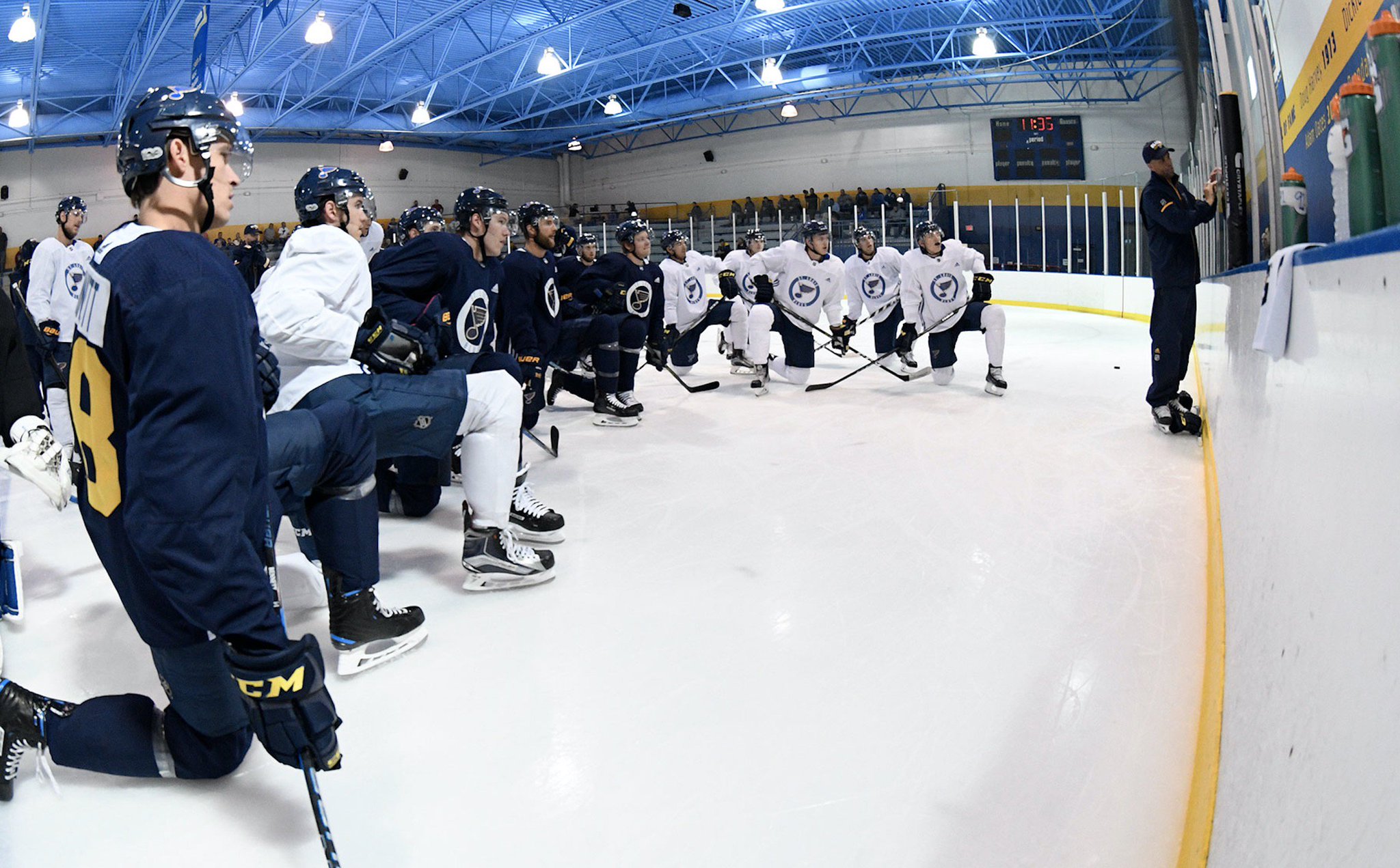 St. Louis Blues on Twitter "A total of 58 players will be on the ice