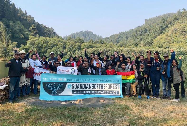 #Guardiansoftheforest converged on ⁦@TheYurokTribe⁩  in KlamathRiver, CA—the power of indigenous people united to protect their forests and help solve climate change on eve of ⁦@GCAS2018⁩   Proud that ⁦@EarthInnovate⁩ is part!