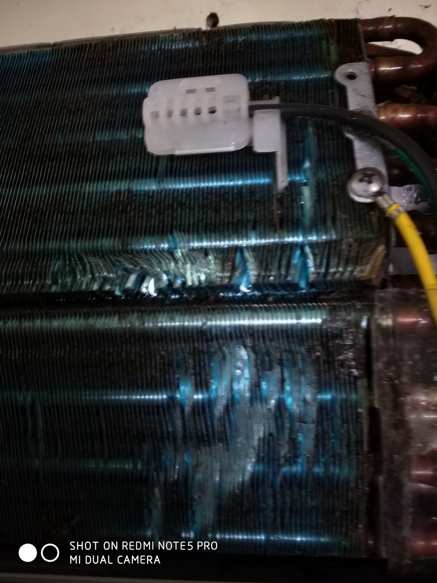 AMITANKITA1305's tweet photo. #OGeneralAC#OGeneralAC #OGeneral VESTAR AC Service is BEYOND BAD & DISGRACEFUL -NOT AT ALL TRAINED TECHNICIANS IN ALLAHABAD. This is my first company service in 4 months.kabad kar diya AC ko after two day AC is not working till time.😨😨👎 #TotalDissatisfication https://t.co/DPqSQUdP9N
