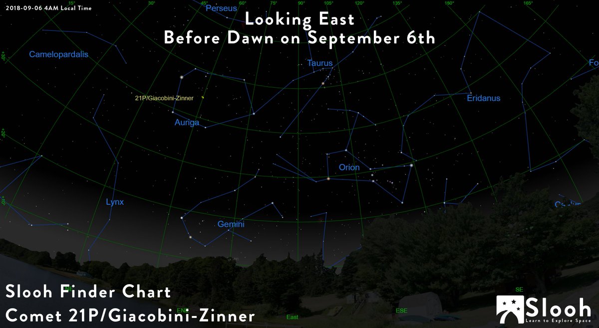 Comet Sky Chart