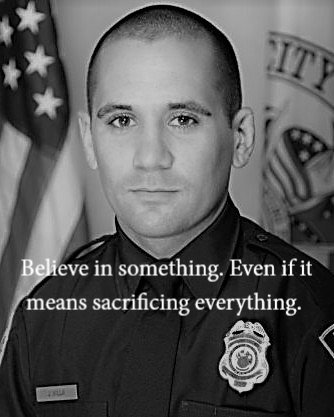 Police Officer Justin Billa was shot and killed as he was assisting in apprehending a man who had just murdered his ex-wife. 27 years old, 2 year tour.