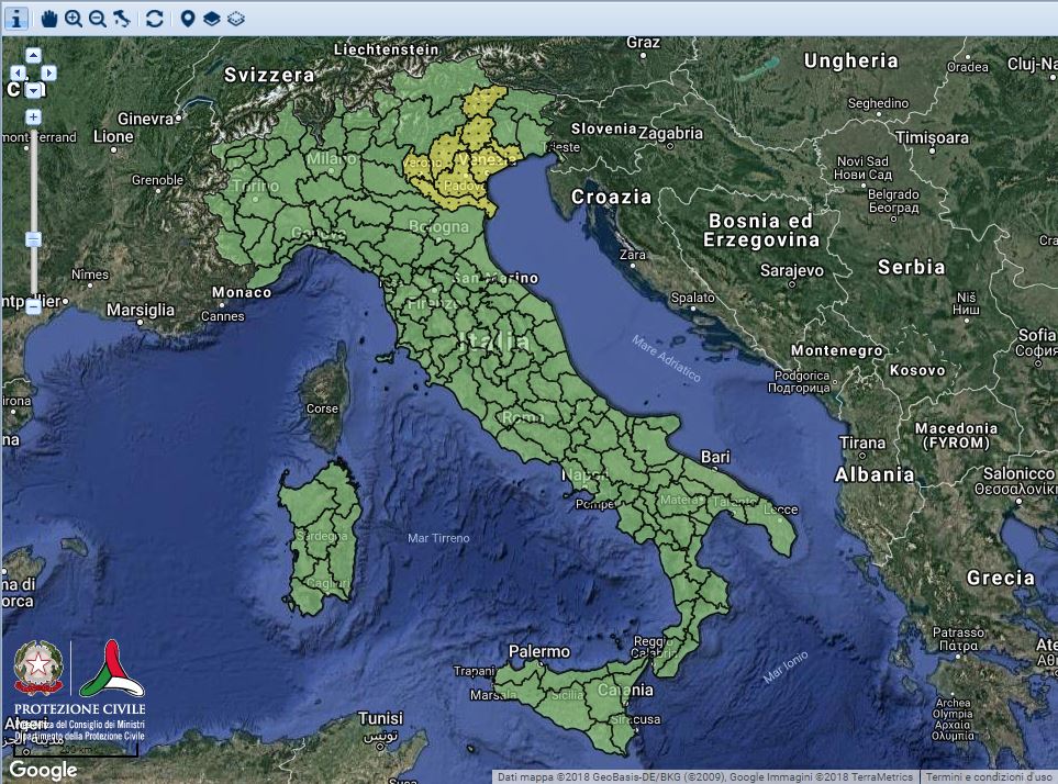 Bollettino di criticità e allerta