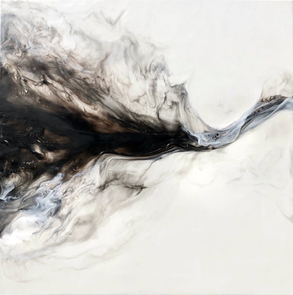 pennytreese's tweet photo. Satori...one of my latest series.

Satori is defined as sudden enlightenment and a state of consciousness attained by intuitive illumination representing the spiritual goal of Zen Buddhism. 
#pennytreese #pennytreeseartist #encausticart #robertkentgalleries #firstfridayartwalk https://t.co/vnNaql13X8