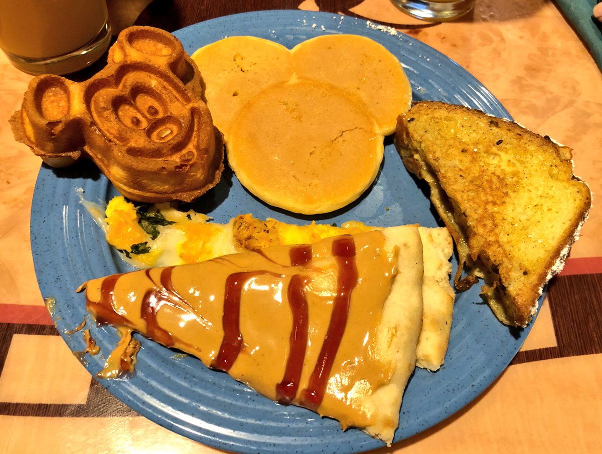 Wdw News Today On Twitter Mickey Waffles And Peanut Butter