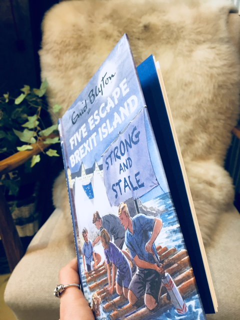 upholsterer_the's tweet photo. Afternoon reading...who wants it next 😜🙈#Brexit @EnidBlytonSoc #shoplocal #grabemwhyyoucan #upholstery #bespoke #curtains #interiors https://t.co/2d6E9u0Gar