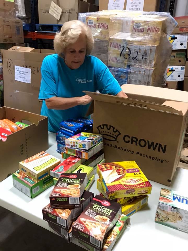 GeorgiaPower's tweet image. Our Metro West Citizens packed 6 large pallets of food at the @MidwestFBGA. That&apos;s enough to help about 400 families. #WeHelpBecauseItsHome #GAPowerfulService