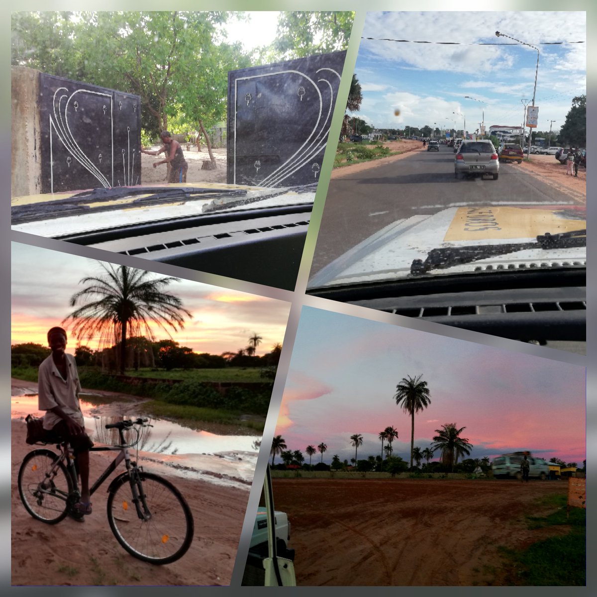 TheRubberHouse1's tweet photo. @TheRubberHouse1 surroundings; traffic jam in #newgambia #Gambia https://t.co/6lgo8i8mJR