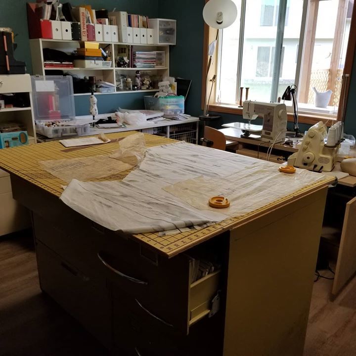 neucarolmn's tweet image. Sewing Digs 2018.  New home, new sewing lab.  It's coming together. Now, if I could just find the crochet hooks...
#sewphotohop #crochethooks #sewinglab facebook.com/pages/p/101171…