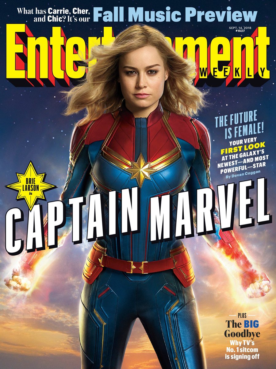 CaptainMarvelLA's tweet photo. Primeras imágenes oficiales de #CaptainMarvel, están llorando como yo, no? https://t.co/1x5AA69iGl