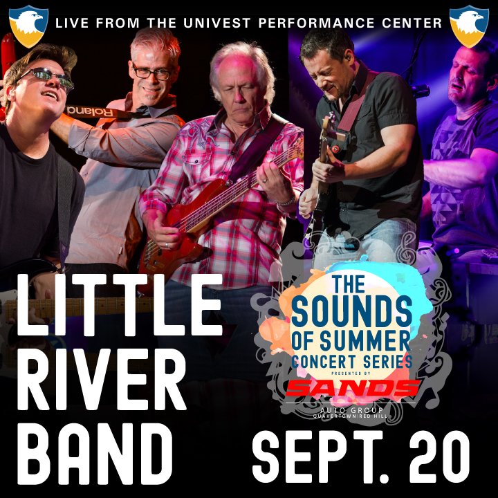 Don't miss your chance to see the Little River Band live on Thursday, Sept. 20th in Quakertown! Tickets are going fast, get yours at quakertown.eventbrite.com!