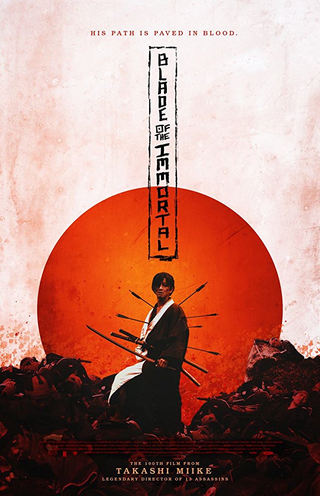 Blade Of The Immortal (2017) Wonderful Wonderful Wonderful. I could watch Takashi Miike all Takashi Miik-day...
#bladeoftheimmortal #Takashimiike #TakuyaKimura #HanaSugisaki
@NowWatching