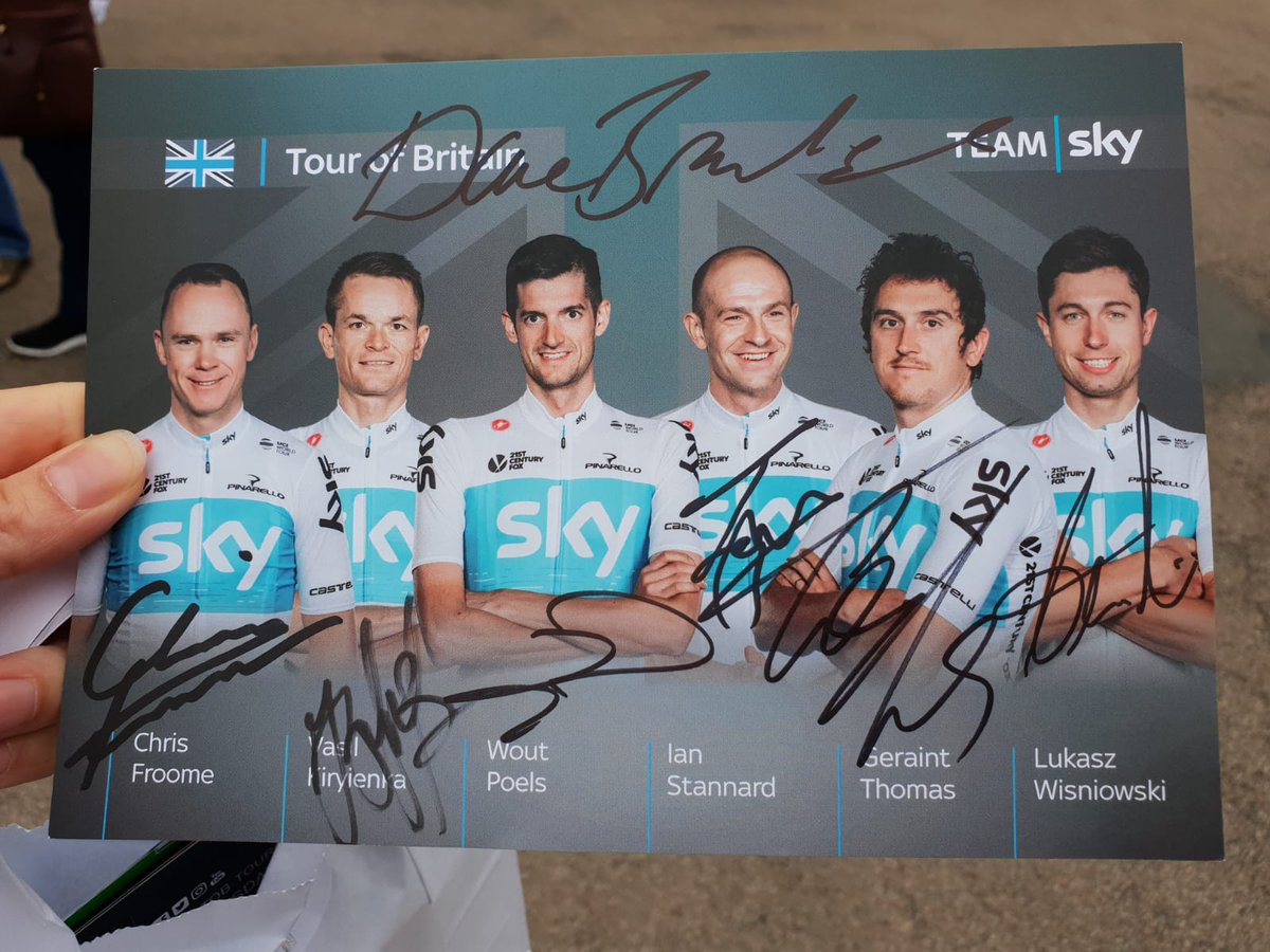 IntaCycling's tweet photo. TOB 2018 #NuneatonTOB https://t.co/HY0DjxYjdB