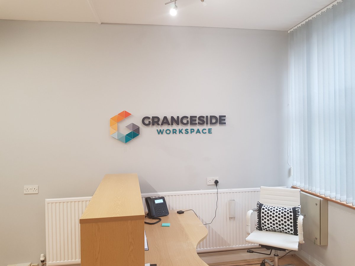 AbleSwindon's tweet photo. Indoor office signs! stand offs and Foamex Letter with Acrylic, Giving dimentions to your wall branding. 
Does you Office Logo punch out? 

#Branding #officesigns #signs https://t.co/dlPTIncazc