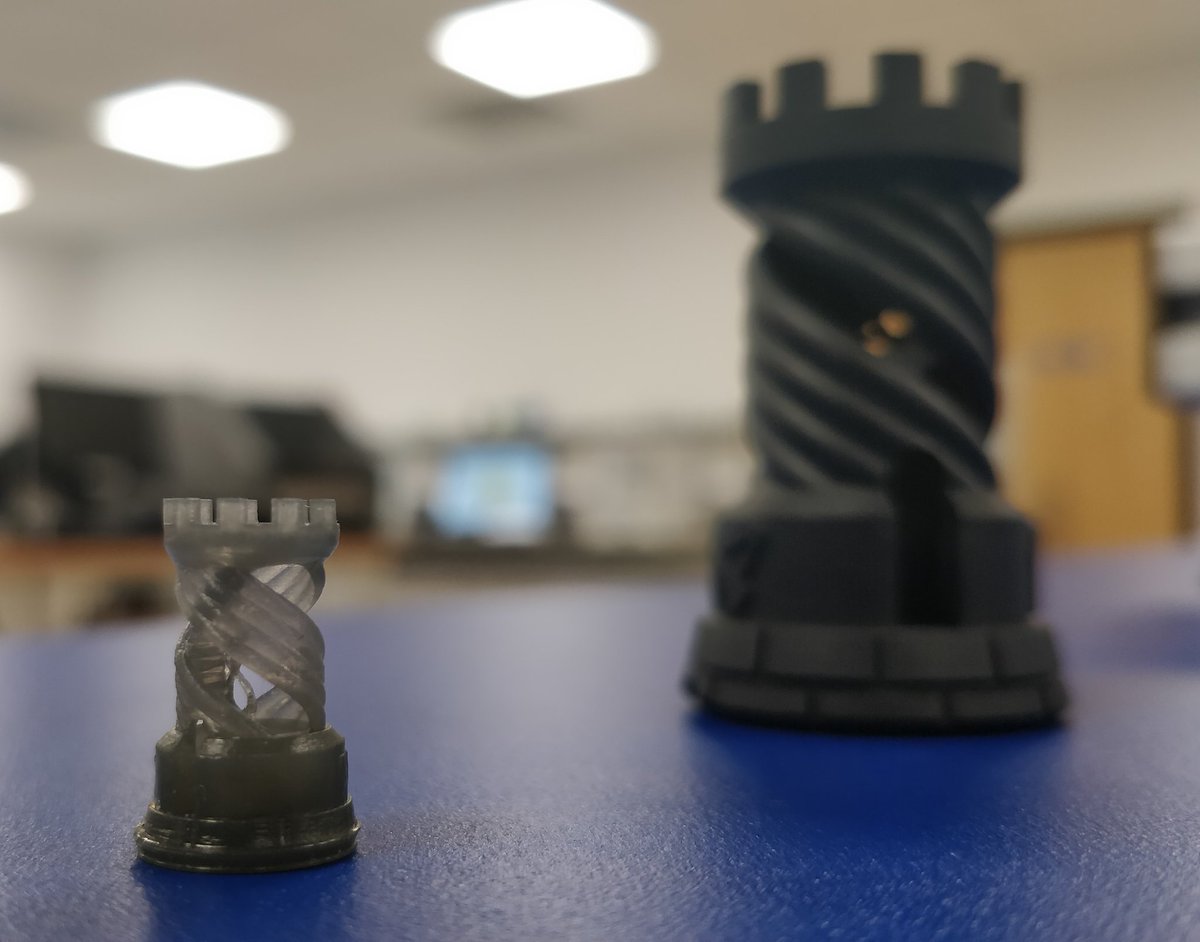 MakerHubSwan's tweet image. Big castle, little castle! Battle of the SLA printers.
.
#sla #slaprinter #slaprinters #fromlabs #wanhao #3dprinting #3dprinted #3dprints #3dprint #3dprinter #3dprinters #hackspace #Makerhub