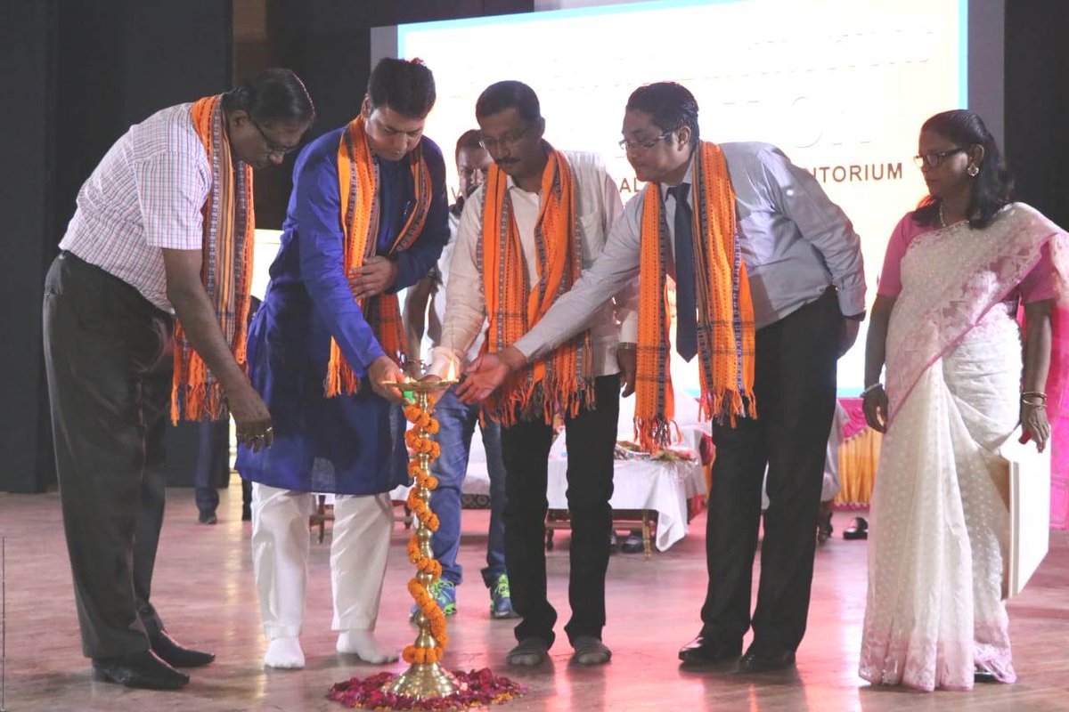 directorica's tweet photo. Hon’ble Chief Minister Shri Biplab Kumar Deb inaugurates Physical Instructors’ Convention at Nazrul Kalakshetra today. https://t.co/02mVcYlVSU