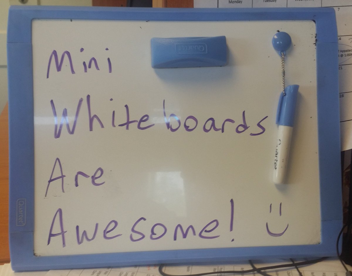 yxlinstitute's tweet photo. An oldie but a goodie! Loved watching a YXL teacher use mini whiteboards at Holland Park State High School. I asked the students, "Do you enjoy using the mini whiteboards?" Best answer, "Yeah, I get feedback on every question I do!" Does checking for understanding get any better? https://t.co/pyoDaymkzR