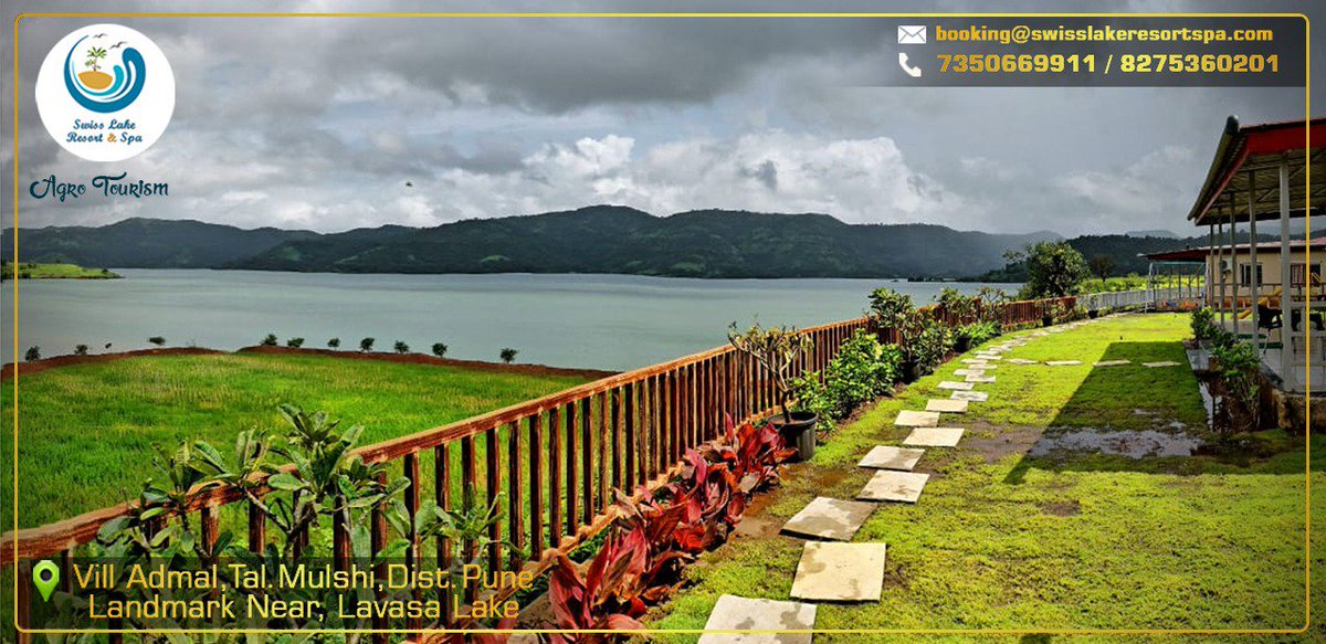 swiss_spa's tweet photo. #Swisslakeresortandspa in #Lavasa is built near the #lake with #mesmerising #greenery and #mountains.
#Deluxrooms #Familyrooms #Freeparking #grouppackage #spa and many more.
For more info/booking-7350669911
#admal #pune #hillstation #maharashtra https://t.co/W9Ll8EUQlI