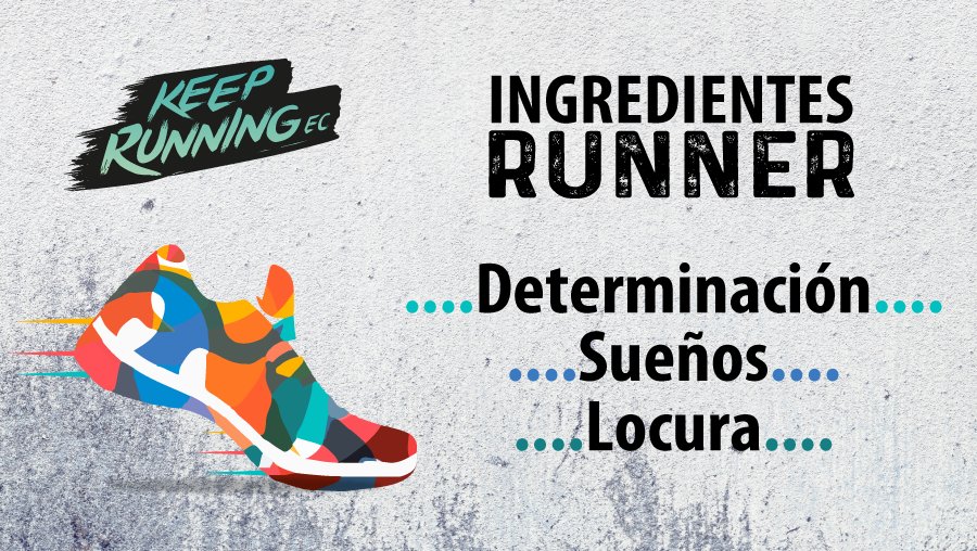 KeepRunningEC's tweet image. Determinación para esforzarte en cada entrenamiento, sueños para proponerte nuevas metas y locura para disfrutar cada Km! #NoTeDetengas #KeepRunning