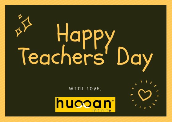 human_infinite's tweet image. Happy Teachers&apos; Day - Team Human Infinite
#TeachersDay #HumanInfinite