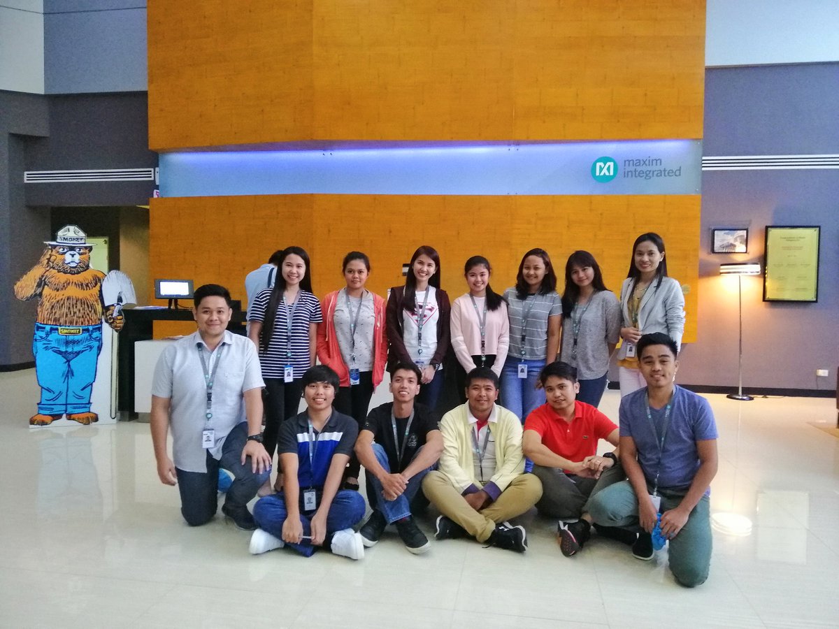 MaximPhils's tweet photo. Meet our new hires.😊  Welcome to Maxim Integrated Family! ❤️ https://t.co/dPEkIVmj7b