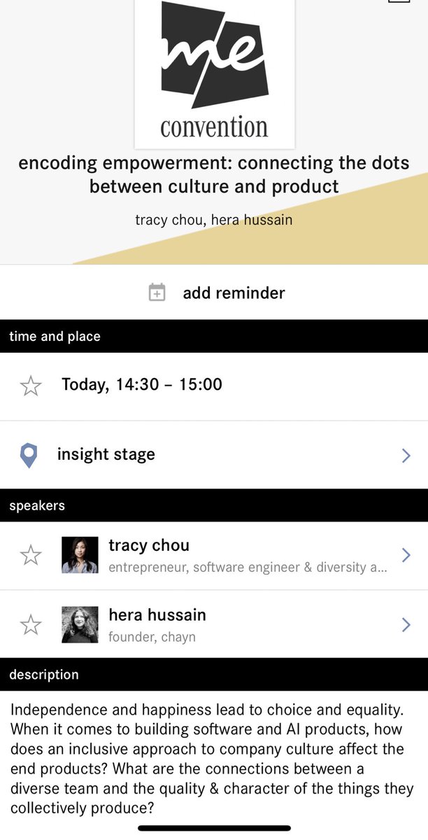 ChaynHQ's tweet image. Hear our @herahussain and @triketora talk about why different perspectives are important for tech. Diversitu and inclusion in tech should not be a tick box excercise. #CreateTheNew